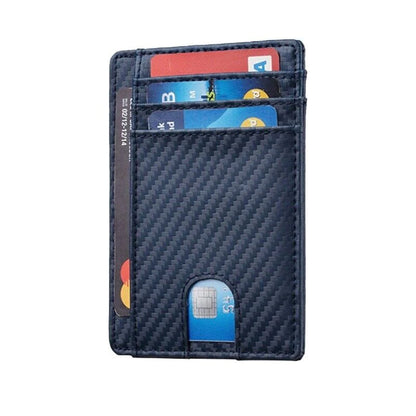 ShieldMate Mens Leather RFID Blocking Wallet