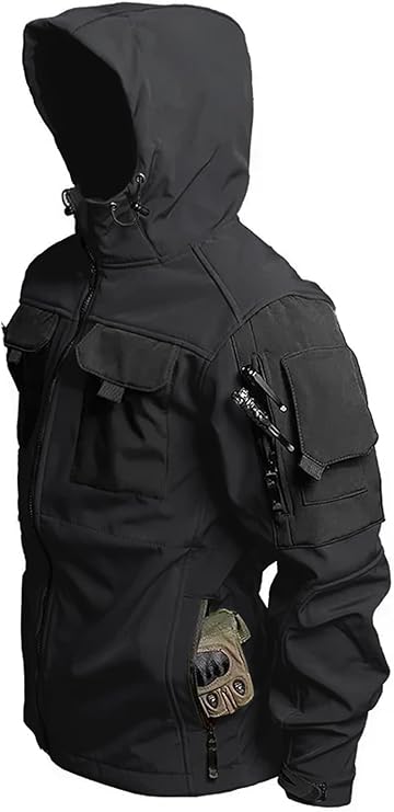 SpecOps Waterproof Tactical Jacket - Combat-Ready Multi-Pocket Softshell