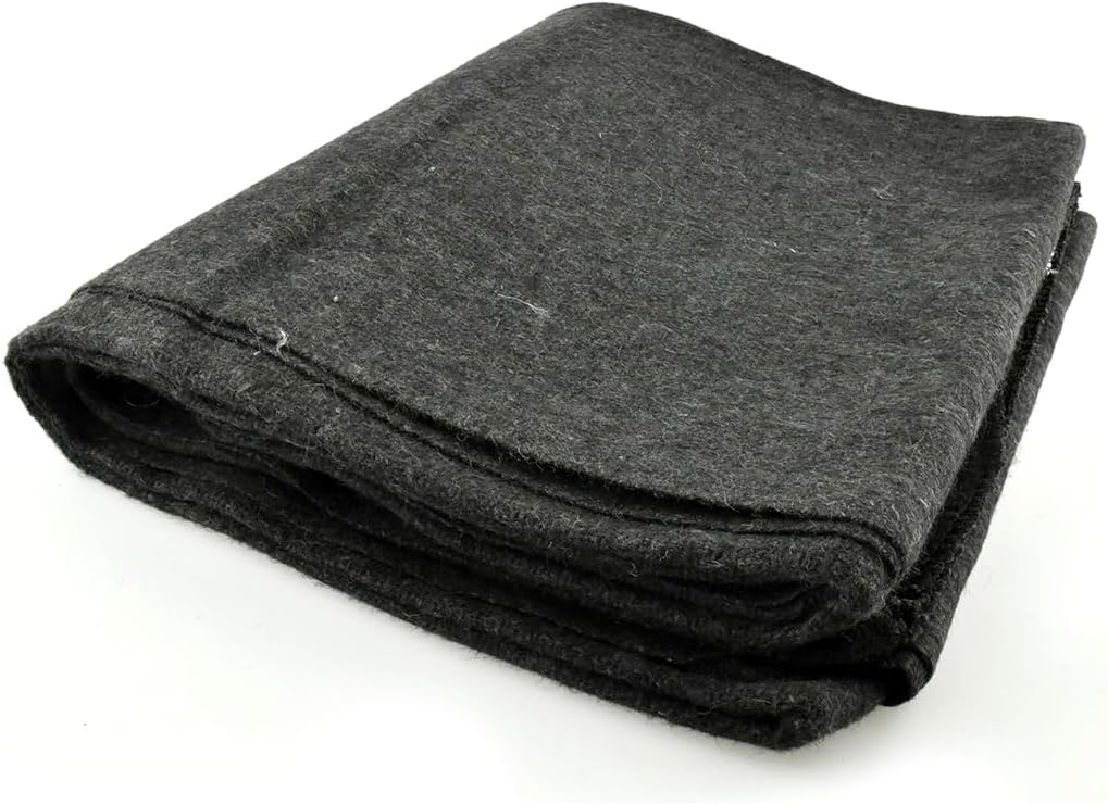 SurvivalShield Wool Blanket - Durable All-Weather Survival Essential