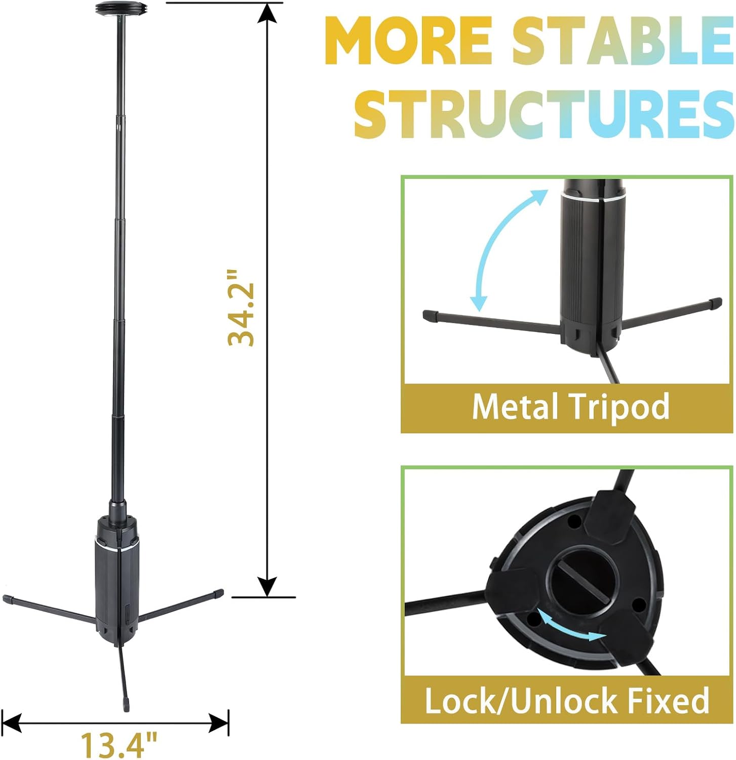 TrailGuard Telescopic LED Camping Lantern & USB Power Bank