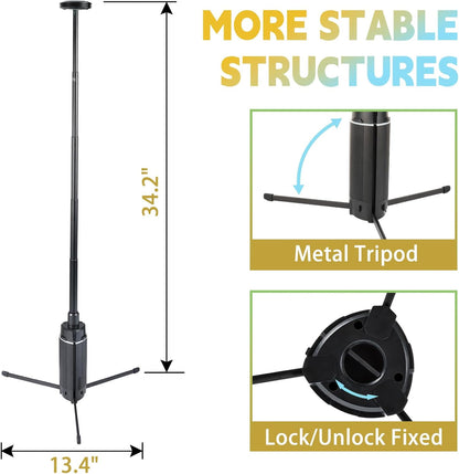 TrailGuard Telescopic LED Camping Lantern & USB Power Bank