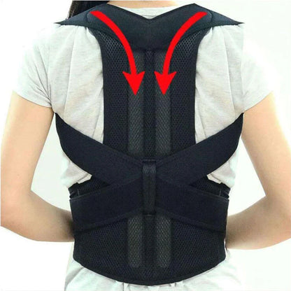 PosturePro Adjustable Back Brace - Relieve Pain & Improve Posture