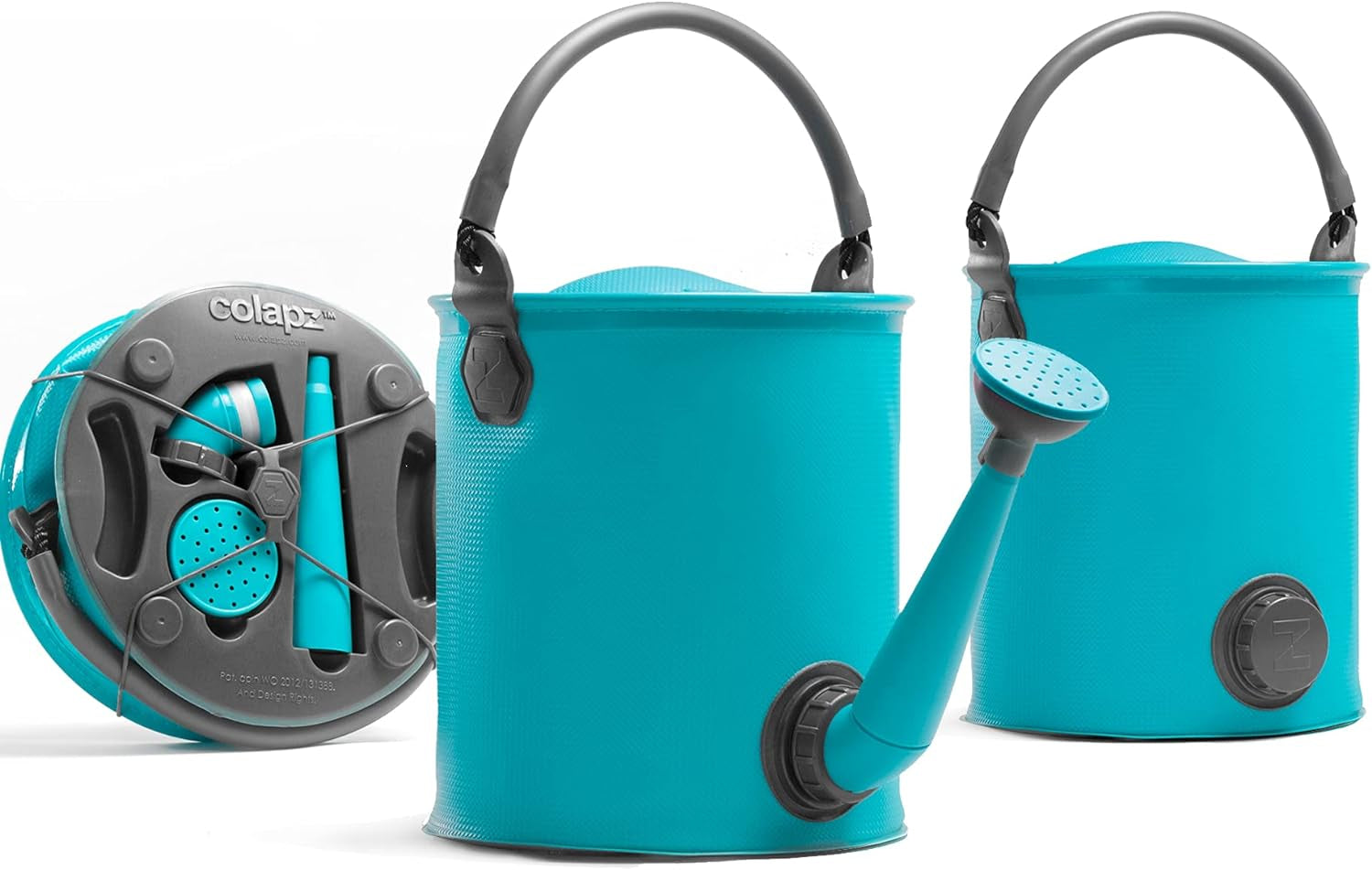 2-in-1 Collapsible Watering Can & Bucket with Spout - 1.5 to 2 Gallon Capacity