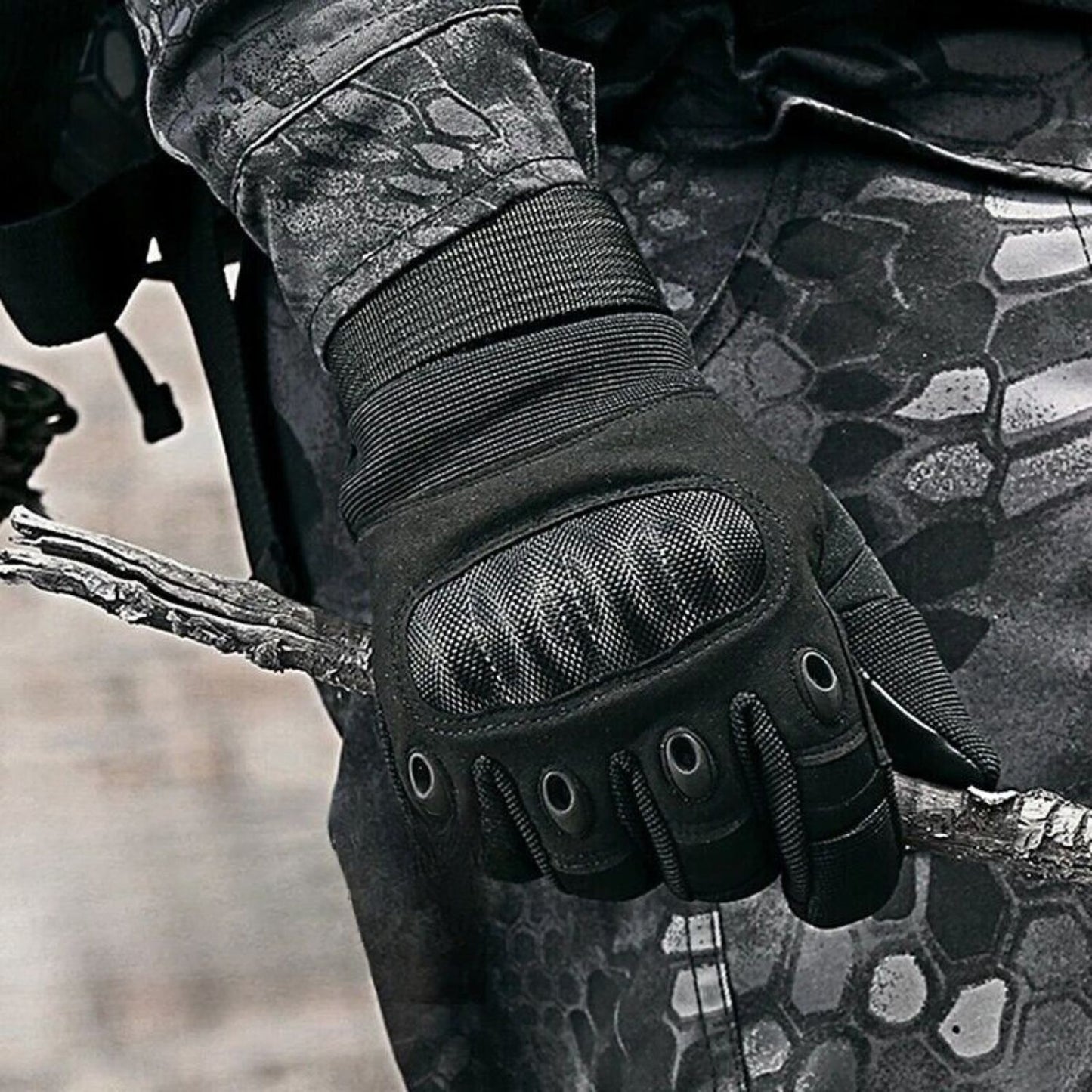 ArmorGrip Tactical Hard Knuckle Gloves - Tactical Gloves Readi Gear