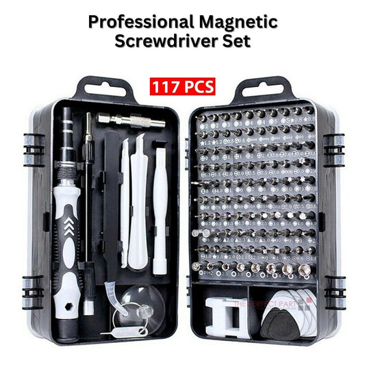 Professional Magnetic Screwdriver Set for iPhone, MacBook & Electronic Device Repair - 117 Pieces - Magnetic Screwdriver Set for electronic devices Readi Gear