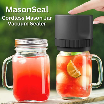 MasonSeal Cordless Mason Jar Vacuum Sealer - Mason Jar Vacuum Sealer Readi Gear