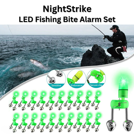 NightStrike LED Fishing Bite Alarm Set