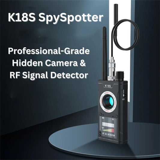 K18S SpySpotter: Professional-Grade Hidden Camera & RF Signal Detector