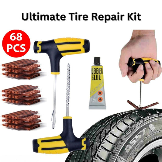 Ultimate 68Pc Tire Repair Kit for Car, Truck, Motorcycle - Ultimate 68Pc Tire Repair Kit for Car, Truck, Motorcycle Readi Gear
