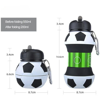 SoccerSip Folding Water Bottle - SoccerSip Folding Water Bottle Readi Gear