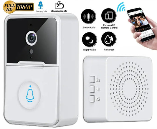 ShieldCam Wireless Doorbell - HD Video, Night Vision & 2-Way Intercom