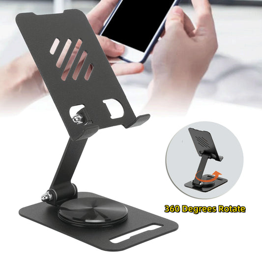 Rapid360° Swivel Desktop Phone Stand - 360 degree rotating cell phone stand Readi Gear