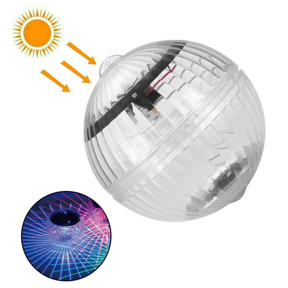 SolarSpin Floating Pool/Garden Pond Light