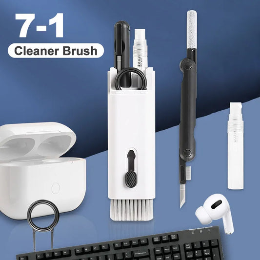 TechClean Pro 7-in-1 Earphones & Keyboard Cleaning Kit