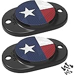 Texas Flag Magnetic Concealed Gun Mount 2-Pack for Car, Desk, Wall