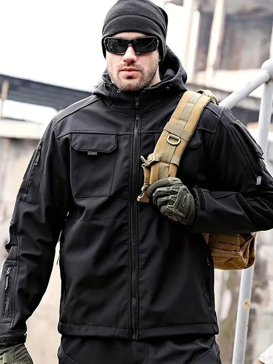 SpecOps Waterproof Tactical Jacket - Combat-Ready Multi-Pocket Softshell