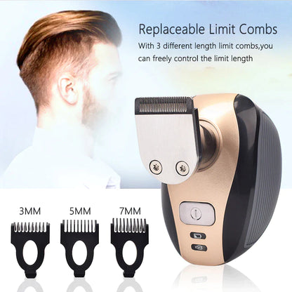 5-in-1 Electric Grooming Kit - 4D Shaver for Head, Beard, Nose & Body