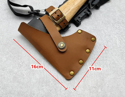 WildernessPro Universal Leather Axe Cover & Holster