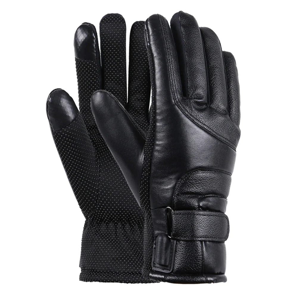 Winter USB Heated Gloves - Thermal, Waterproof, Touchscreen Hand Warmers