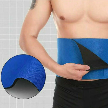 SweatPro Waist Trimmer Belt - Stomach Wrap for Weight Loss & Ab Toning