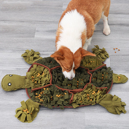 ZenTurtle Snuffle Mat for Dogs - Stress Relief, Training & Feeding