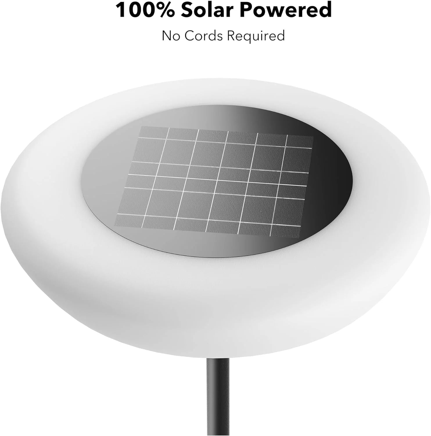 EcoGlow Solar Outdoor Lamp – Weatherproof, USB & Smart Light