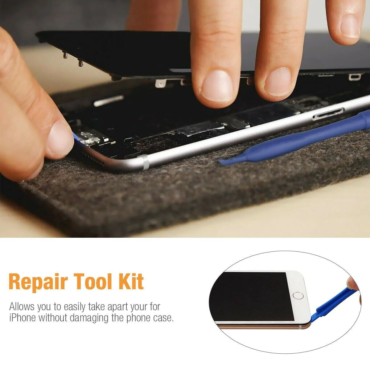 Complete iPhone Repair Solution: 20 Piece Tool Set with Screen Opener