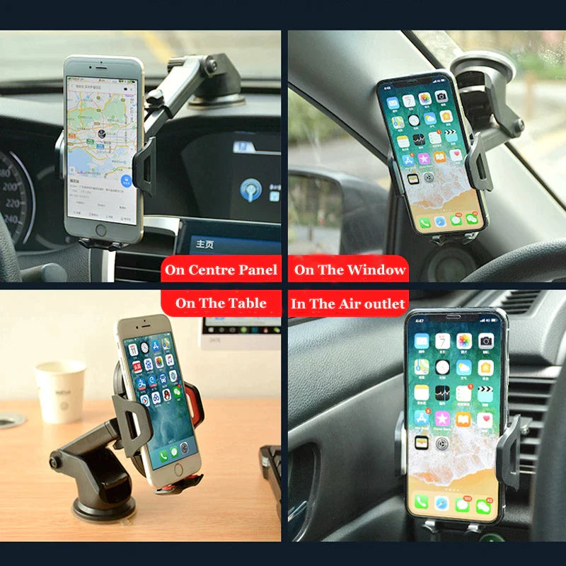 SecureGrip 360° Universal Mount Cell Phone Holder - Mobile Phone Mount Readi Gear