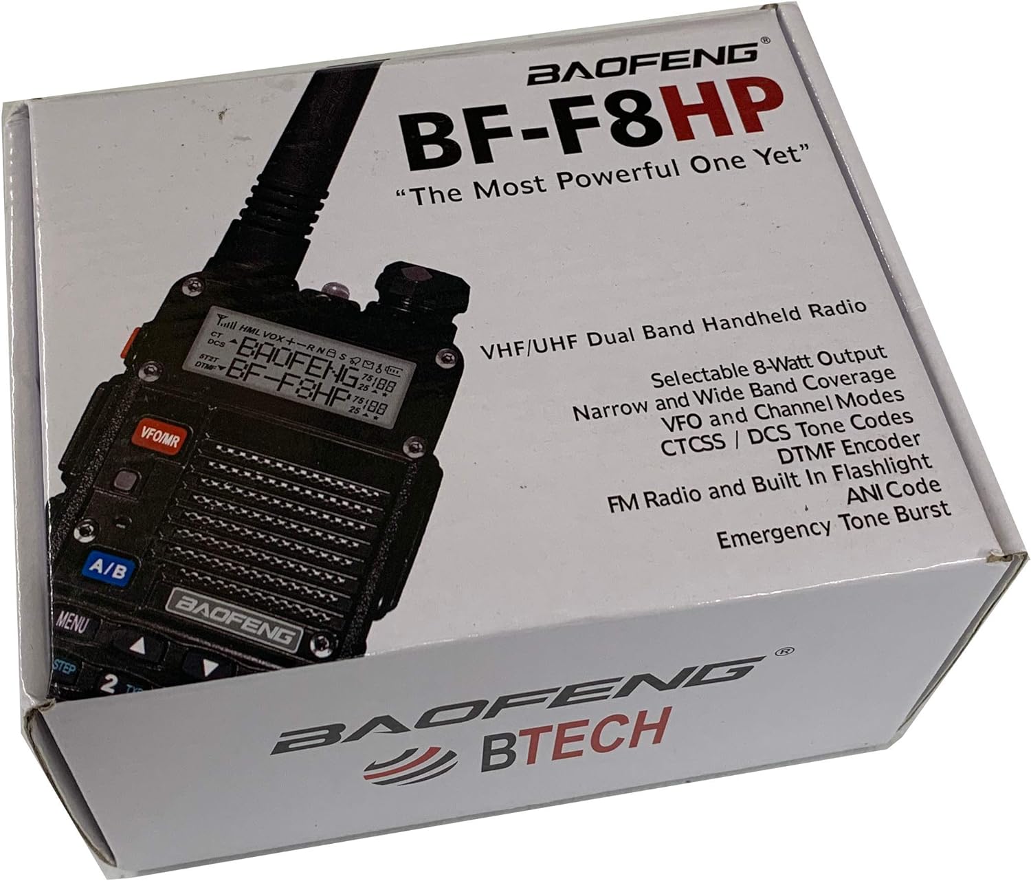 BaoFeng BF-F8HP (3rd Gen UV-5R) - Enhanced Range, Battery, and Power