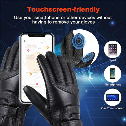 Winter USB Heated Gloves - Thermal, Waterproof, Touchscreen Hand Warmers