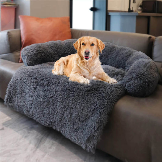 Calming Dog Bed & Sofa Cover - Waterproof & Anti-Anxiety Design