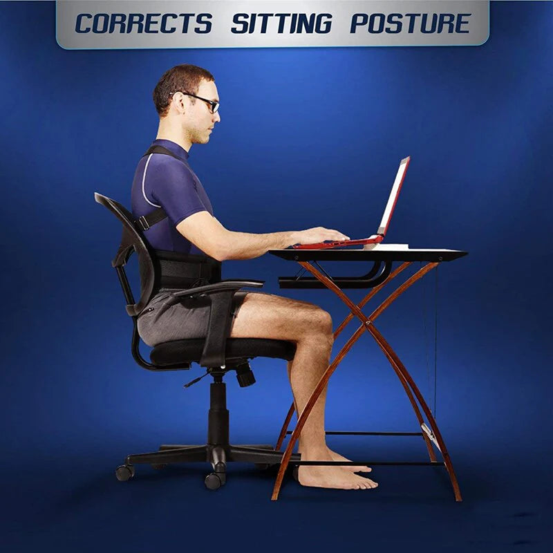 AlignPro Magnetic Posture Corrector - Adjustable Back Support Brace