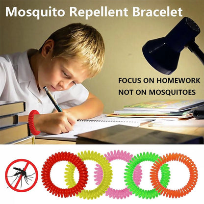 Mosquito Repellent Bands - 24-Pack, All Natural Bug Protection Wristbands