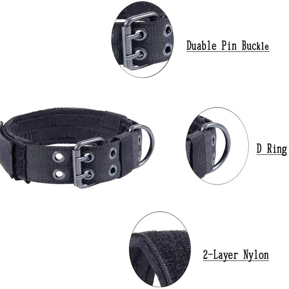 Tactical K9 Military-Style Dog Collar - Military-Style Dog Collar Readi Gear