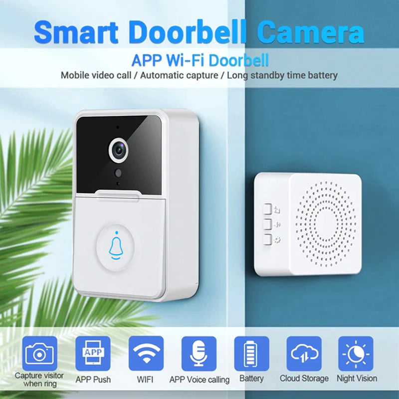 ShieldCam Wireless Doorbell - HD Video, Night Vision & 2-Way Intercom