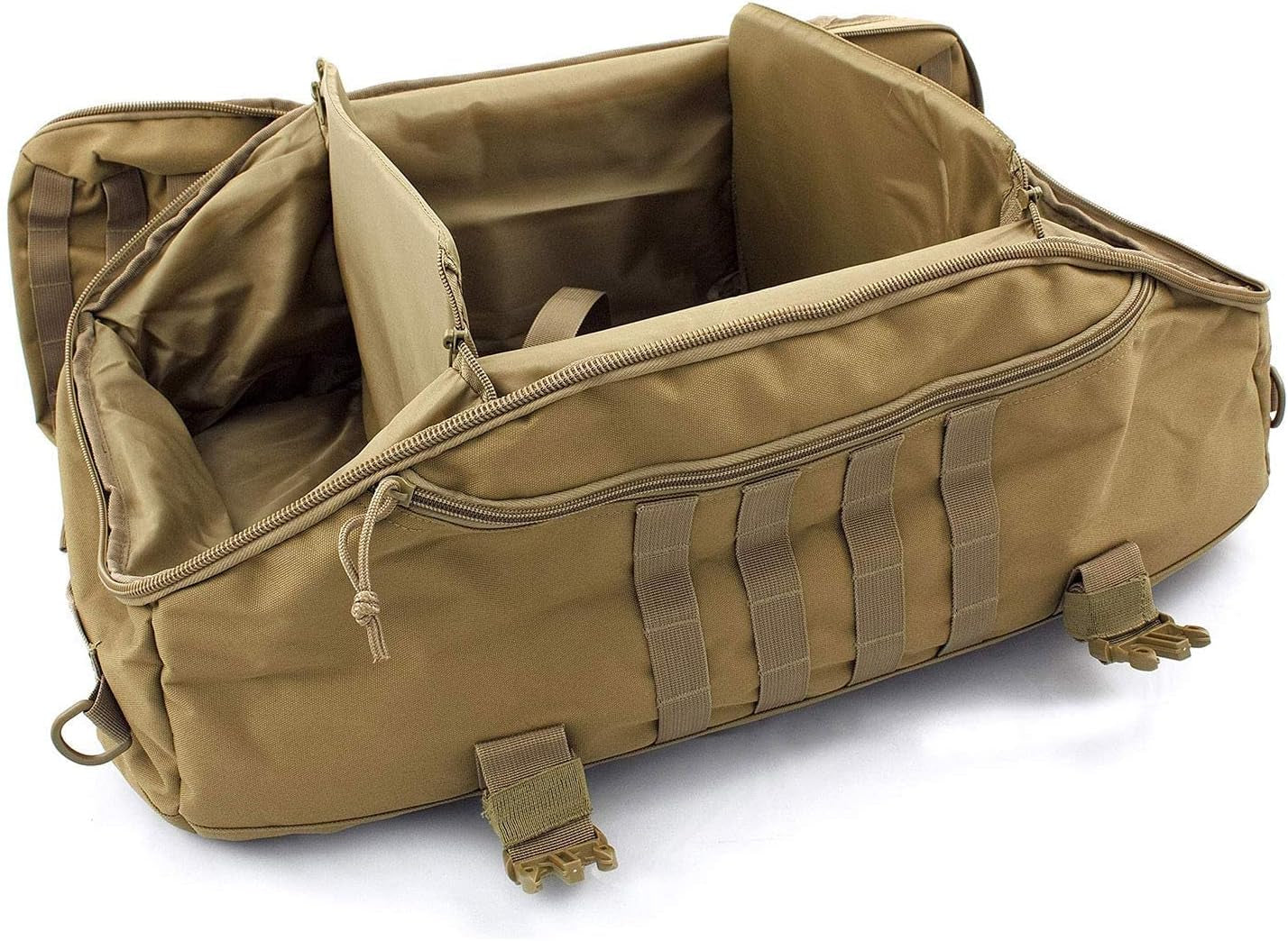 WarriorPath Tactical Molle Backpack/Duffel Bag - 60L/80L