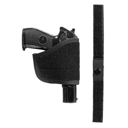 ConcealPro Mountable Hook & Loop Tactical Holster for Quick Access showing strap