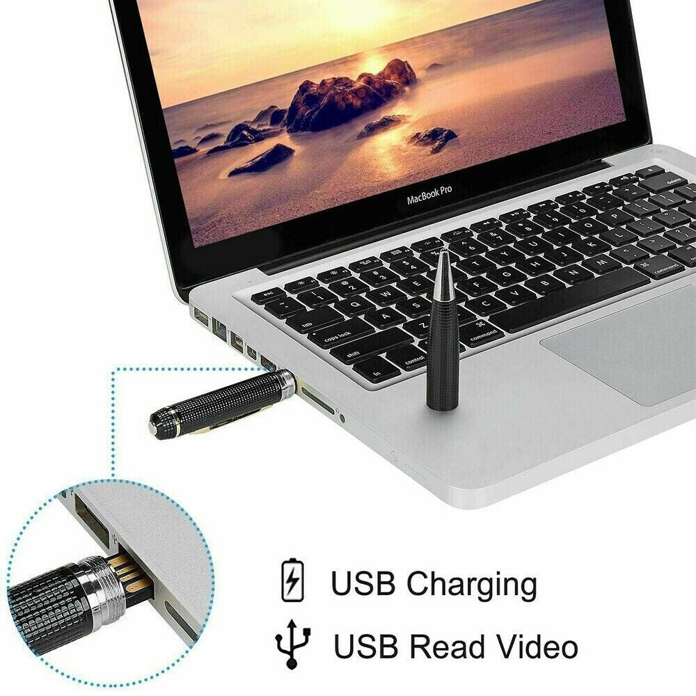 StealthPen 1080P HD Hidden Camera - Mini Spy Video Recorder & USB