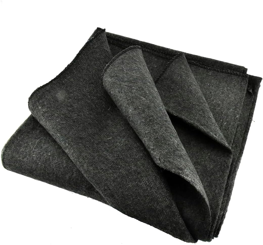 SurvivalShield Wool Blanket - Durable All-Weather Survival Essential