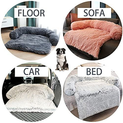 Calming Dog Bed & Sofa Cover - Waterproof & Anti-Anxiety Design