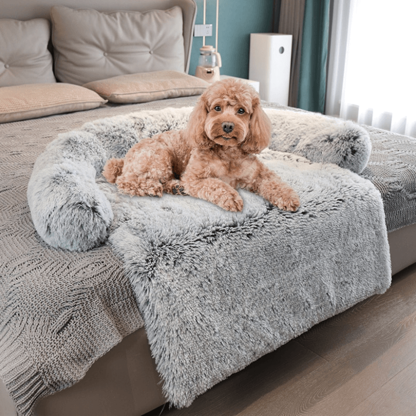 Calming Dog Bed & Sofa Cover - Waterproof & Anti-Anxiety Design