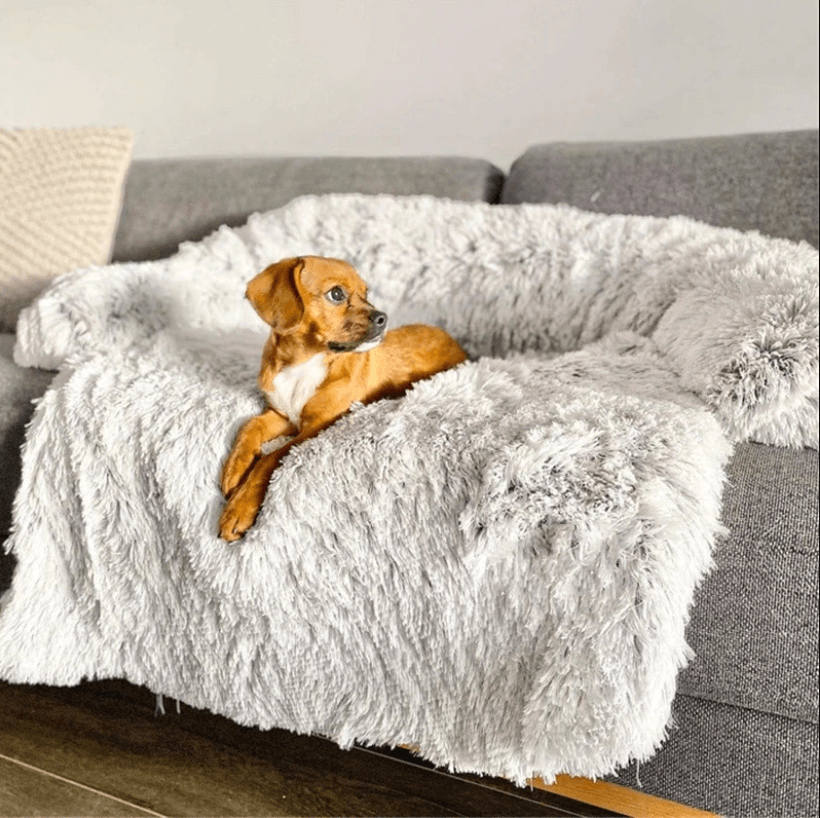 Calming Dog Bed & Sofa Cover - Waterproof & Anti-Anxiety Design