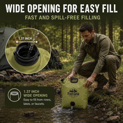 TrailTank Collapsible Water Storage Jug