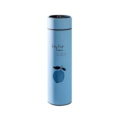 Lucky Fruit Thermal Bottle for Kids with LED Temp Display - 500 ml