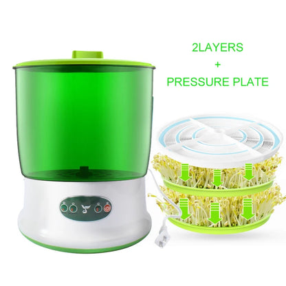 SproutGenie Home Bean Sprout Growing System