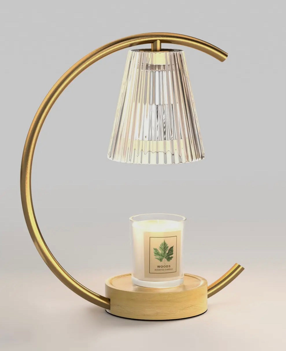 FlameFree Candle Warmer Lamp - Dimmable Light with Timer