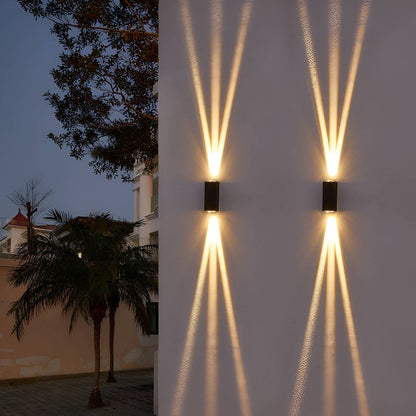 LumaGuard 3-Beam LED Waterproof Wall Light