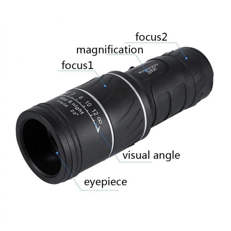 TacticalVision 40X60 Monocular Binoculars with Night Vision - Readi Gear