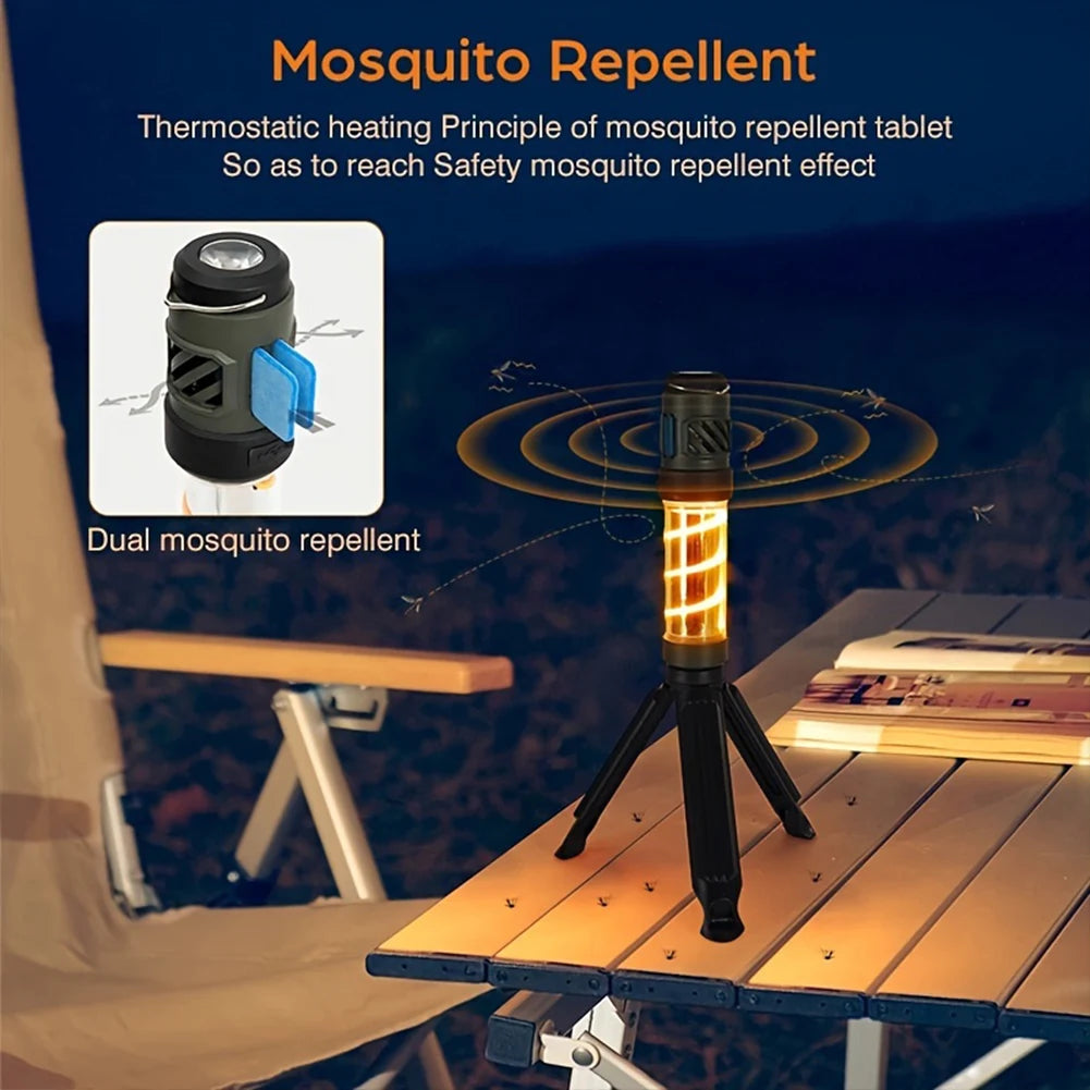 MosquitoShield 3000 USB Camping Lantern with 5 Adjustable Modes