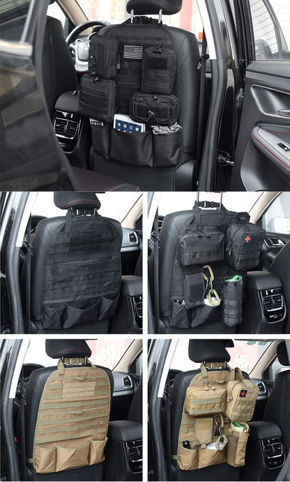 MolleMaster Car Seat Organizer: Tactical Gear Holder - MolleMaster Car Seat Organizer: Tactical Gear Holder Readi Gear